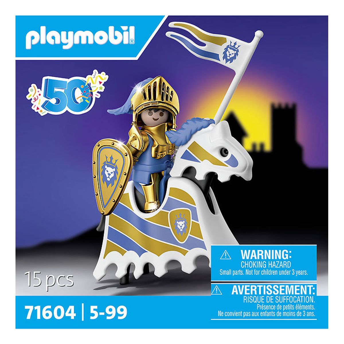 Playmobil Figur - Jubilæumsridder - 71604 - 15 Dele