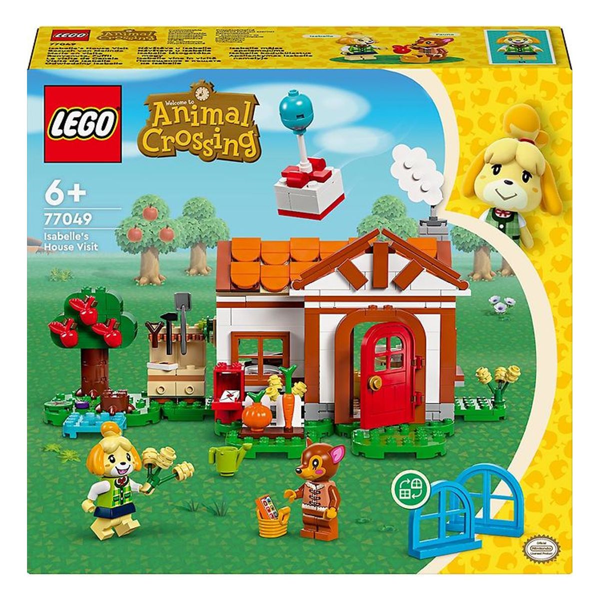 LEGO ® Animal Crossing - Isabelle på husbesøg 77049 - 389 D