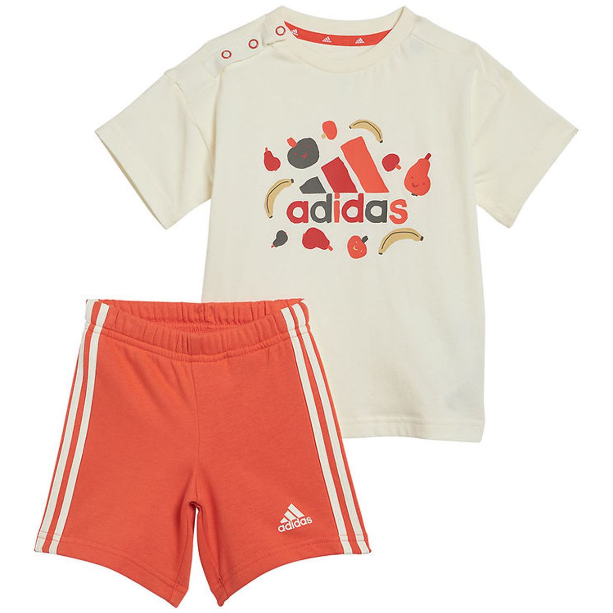 adidas Performance Shortssæt - I Fruit T - Hvid/Rød