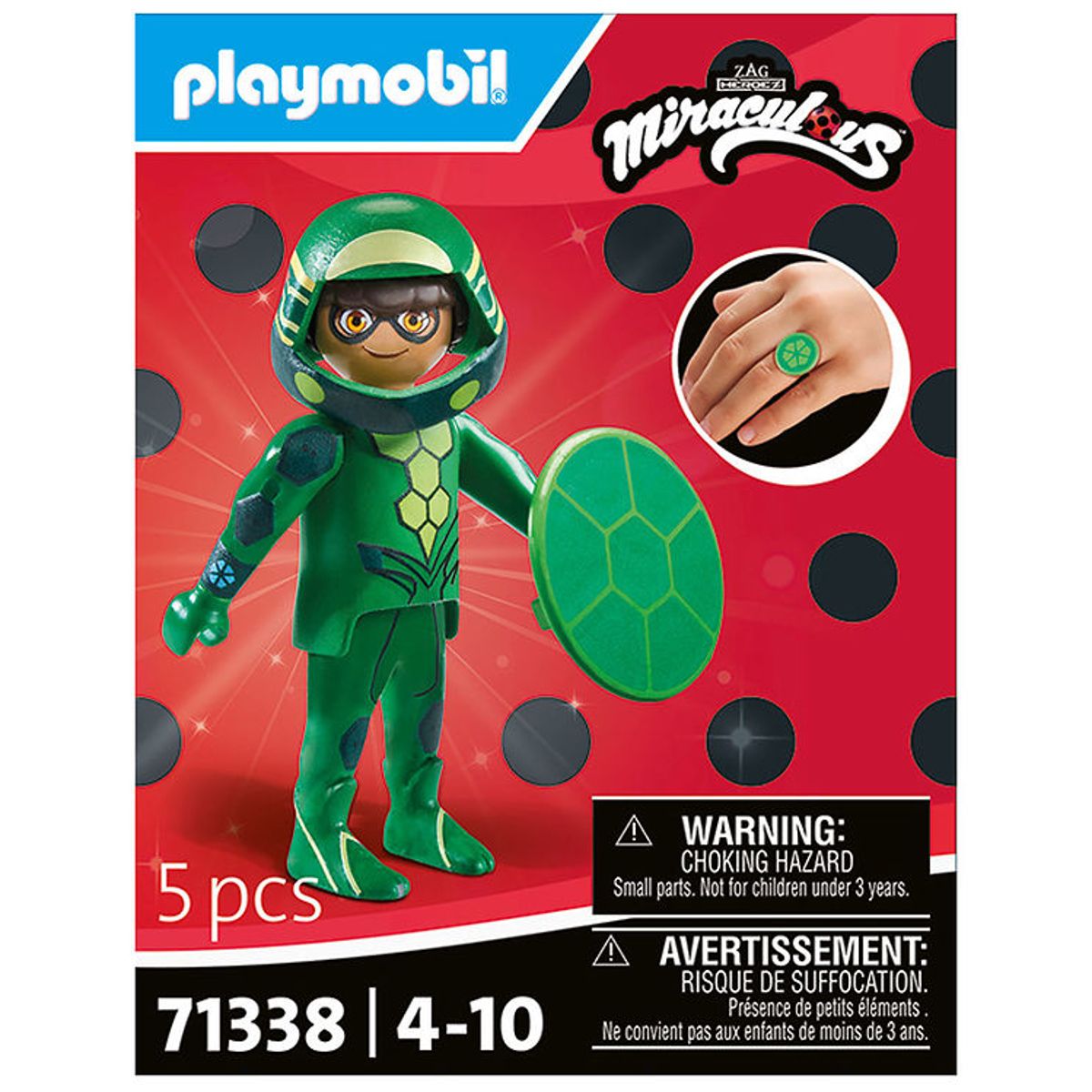 Playmobil Miraculous - Carapace - 71338 - 5 Dele