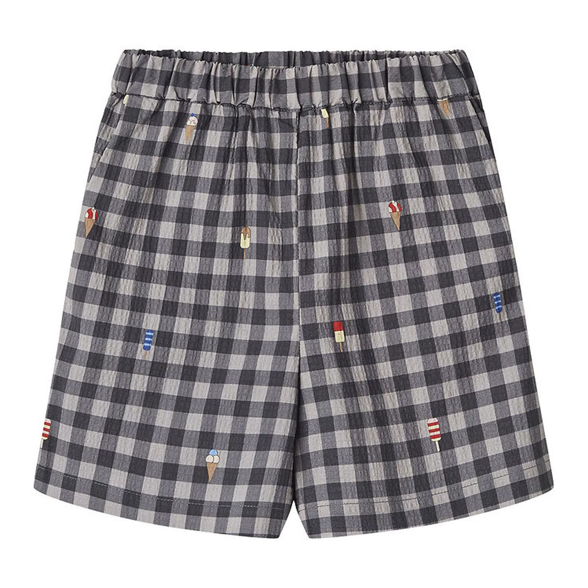 Fliink Shorts - Polar - Magnet Check Aop