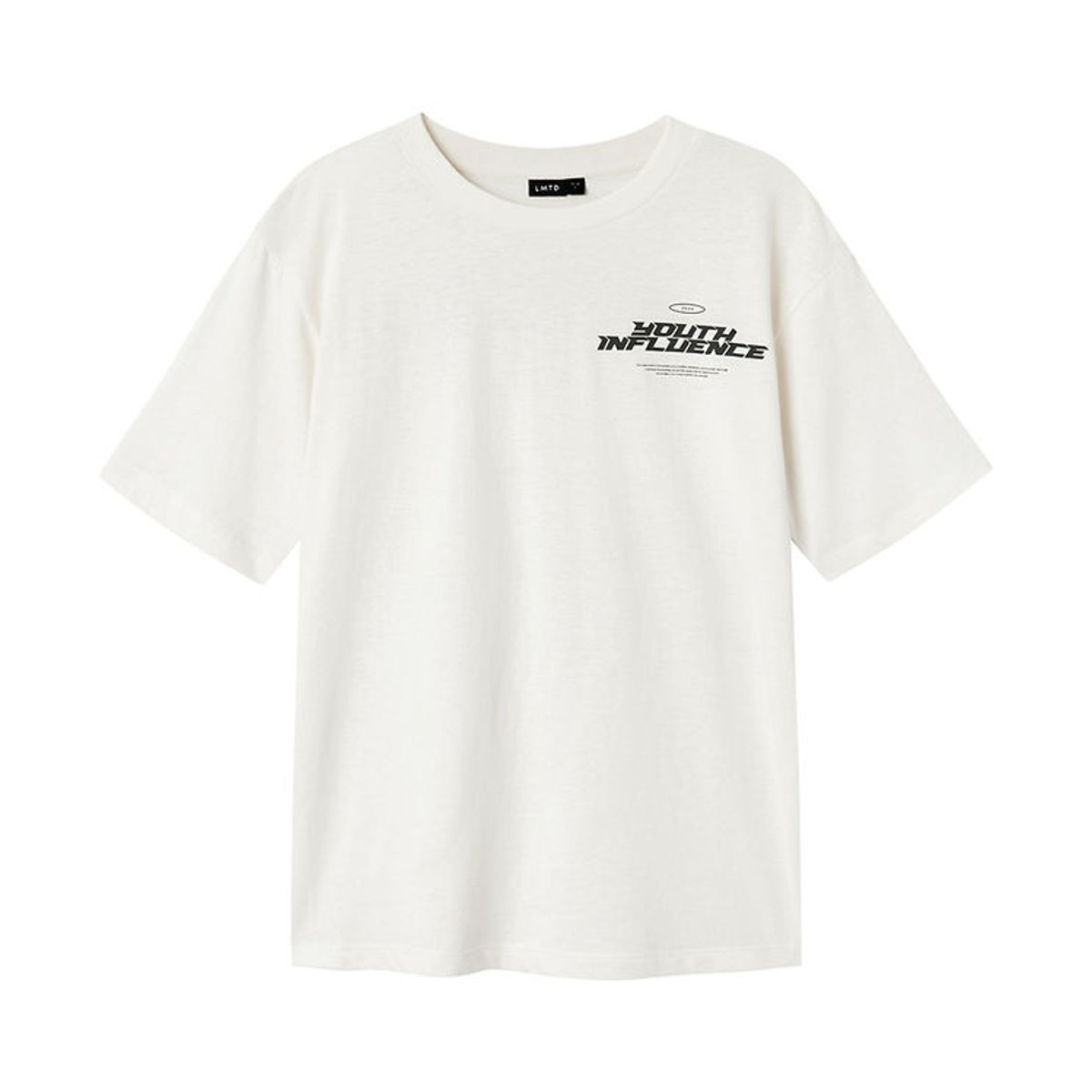 LMDT T-shirt - NlmKouth - White Alyssum/Raven