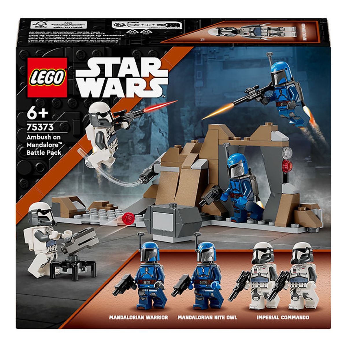 LEGO ® Star Wars - Battle Pack m. Bagholdet På Mandalore 75373 -