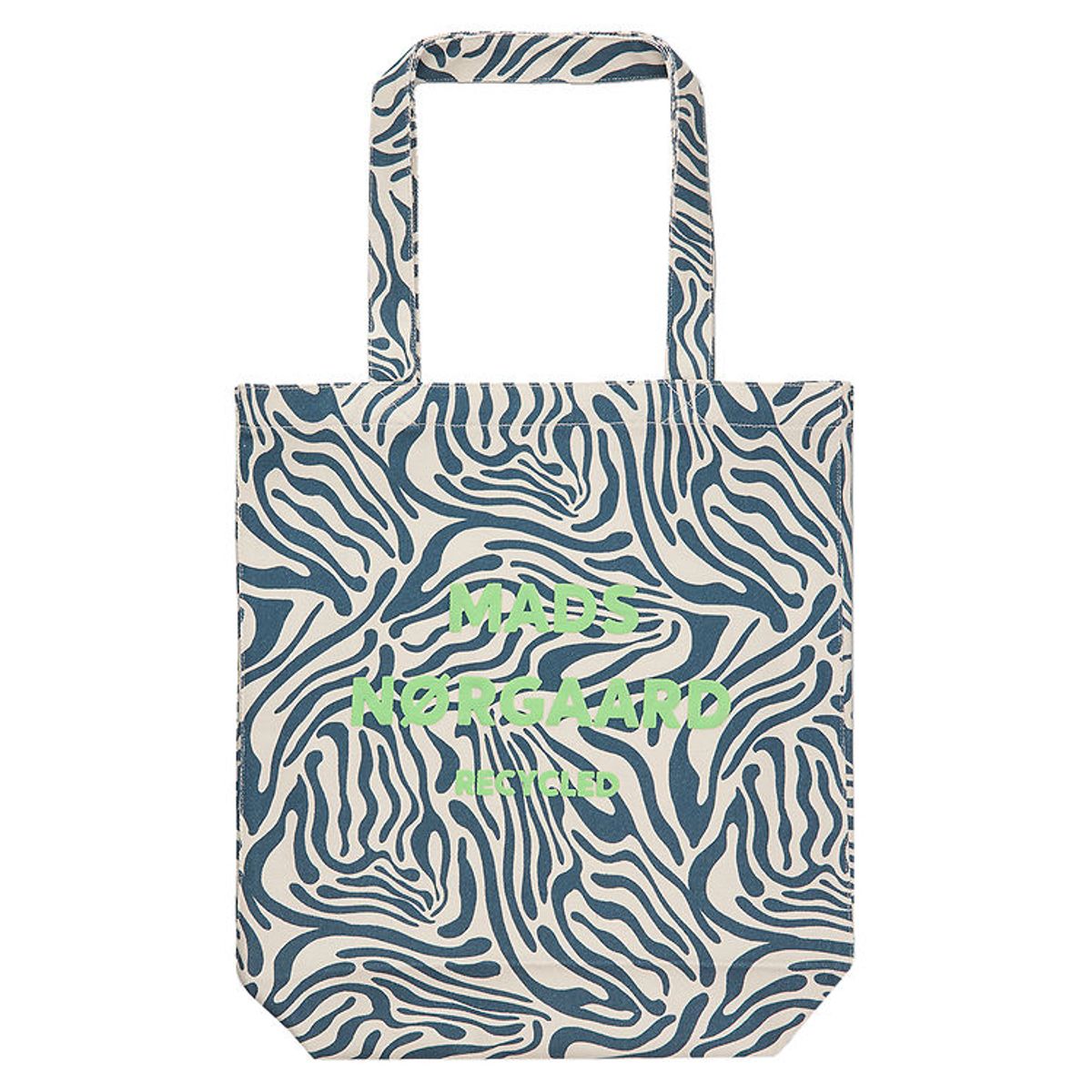 Mads Nørgaard Shopper - Recycled Boutique Athene - Zebra AOP/Sa