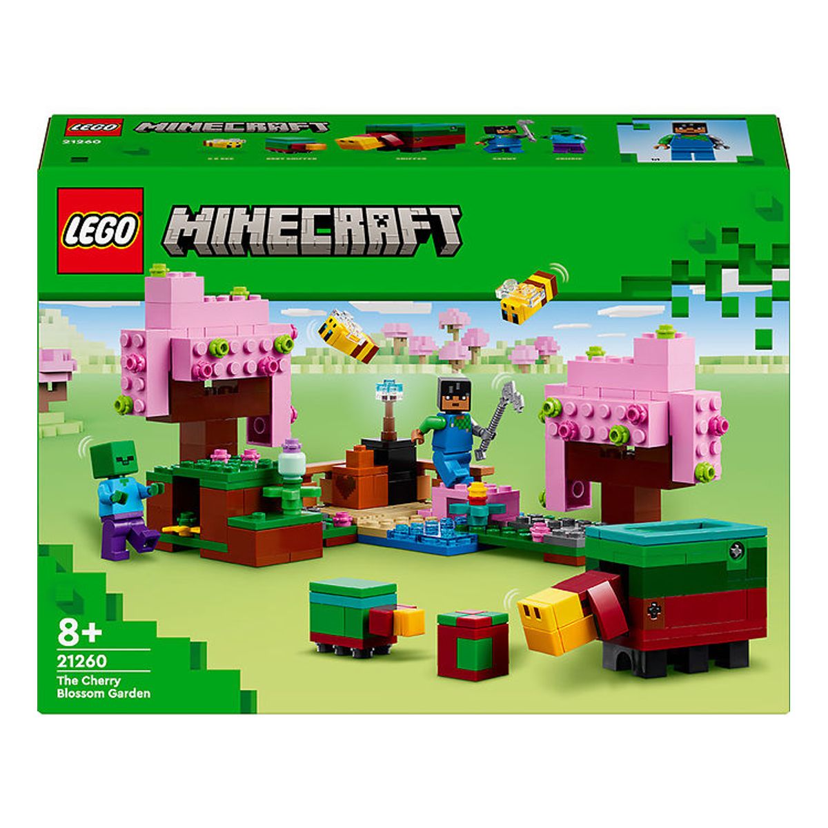 LEGO ® Minecraft - Kirsebærtræhaven 21260 - 304 Dele