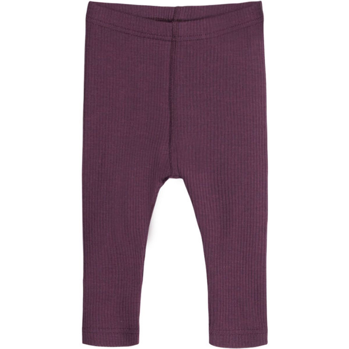 Hust and Claire Leggings - Rib - Uld - Lee - Plum Wine