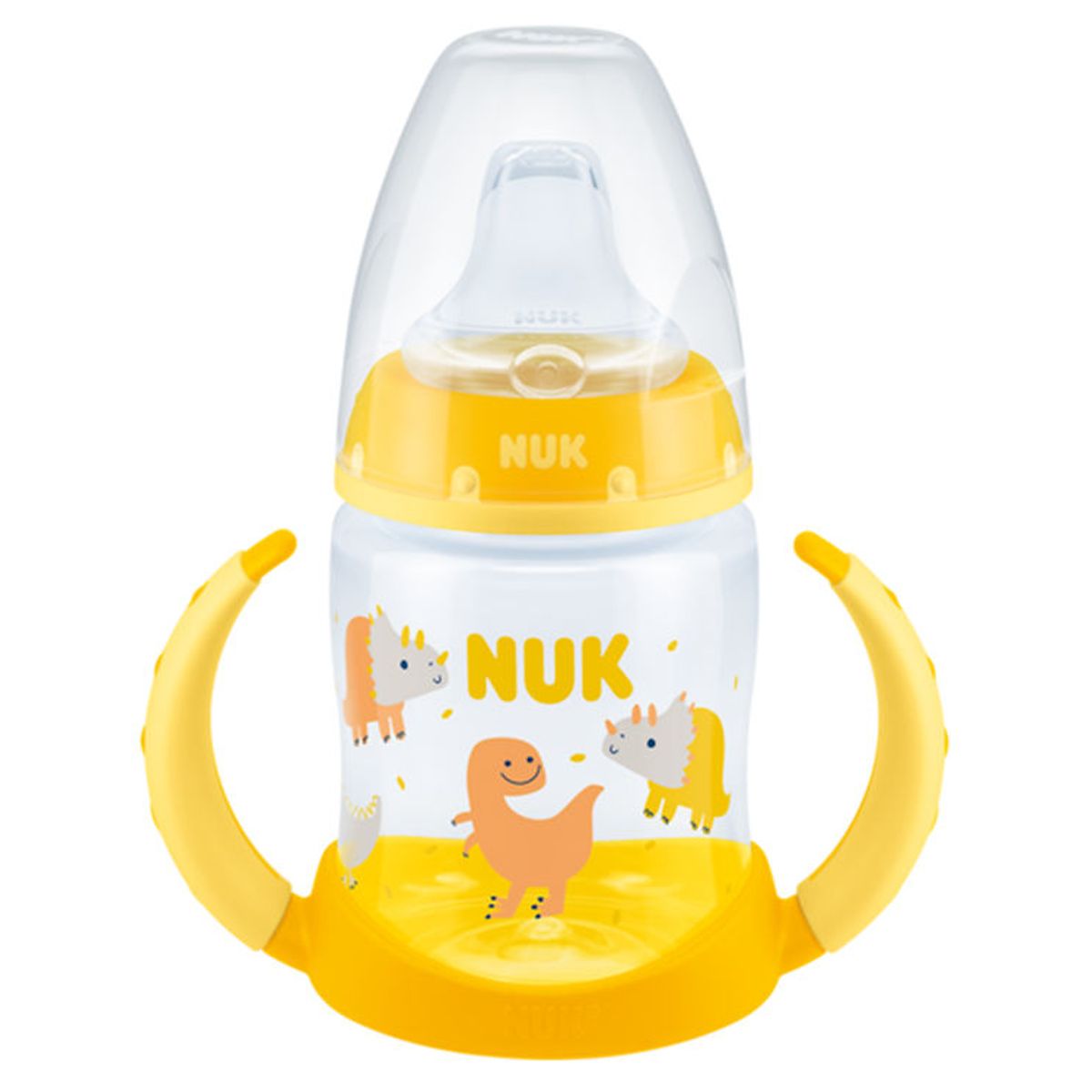 Nuk Drikkekop m. Håndtag og Tud - First Choice - 150ml - Dino