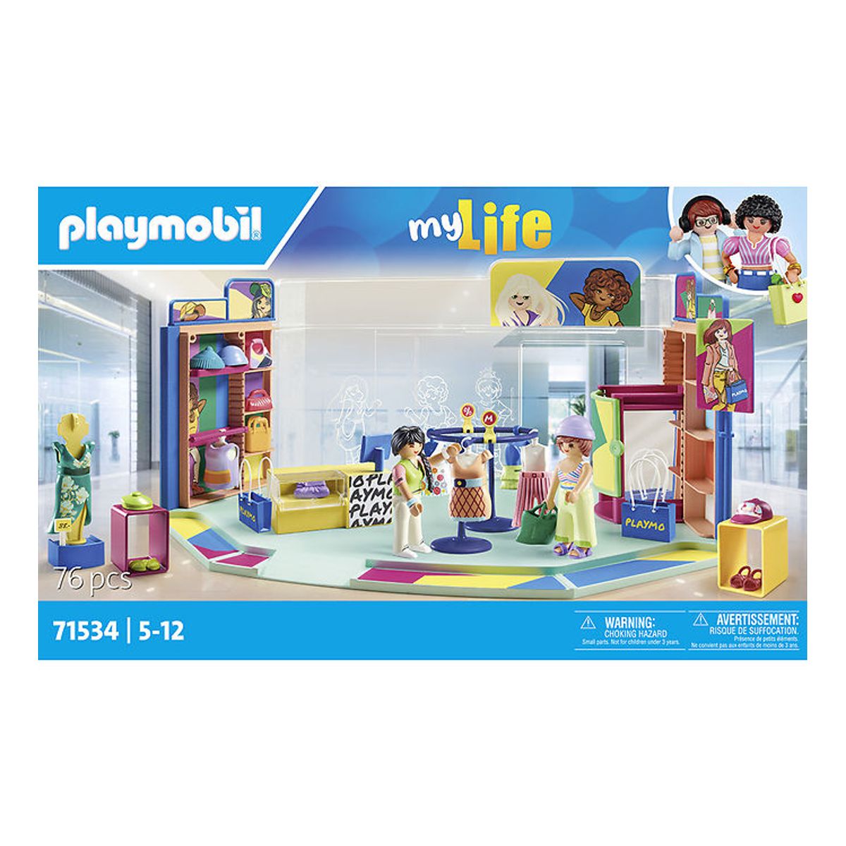 Playmobil My Life - Modebutik - 71534 - 76 Dele