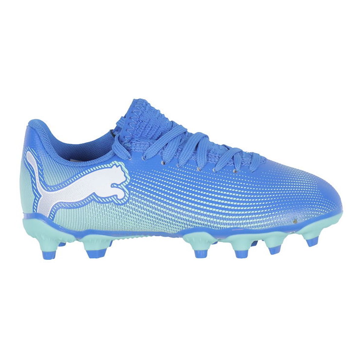 Puma Fodboldstøvler - Future 7 Play FG/AG Jr - Hyperlink Blue