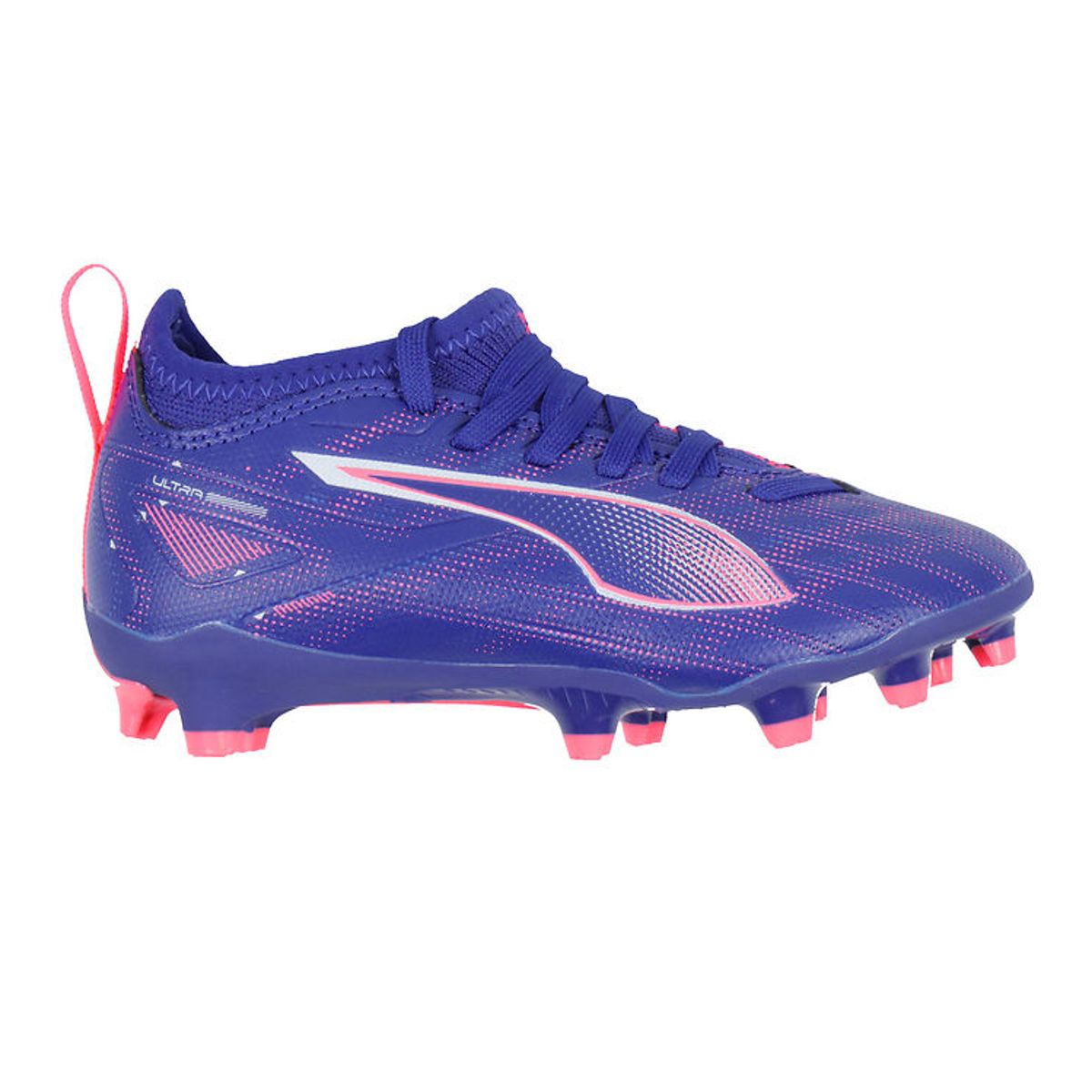 Puma Fodboldstøvler - Ultra 5 Match FG/AG Jr - Lapis Lazuli/Hvid