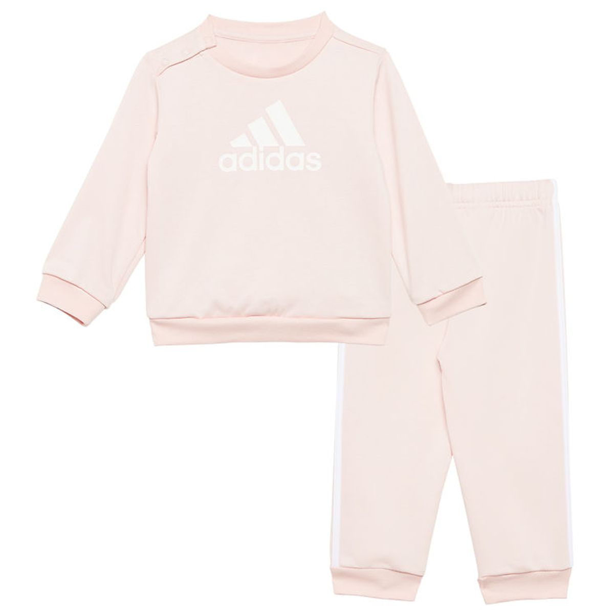 adidas Performance Sweatsæt - I Bos Jog FT - Rosa/Hvid