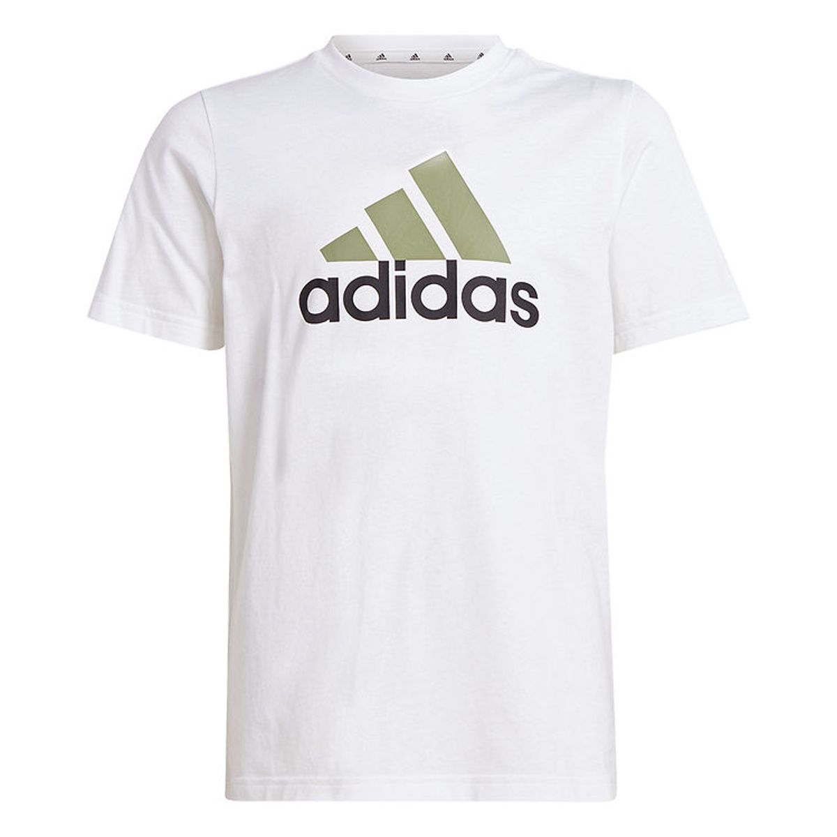 adidas Performance T-shirt - U BL 2 - Hvid/Grøn