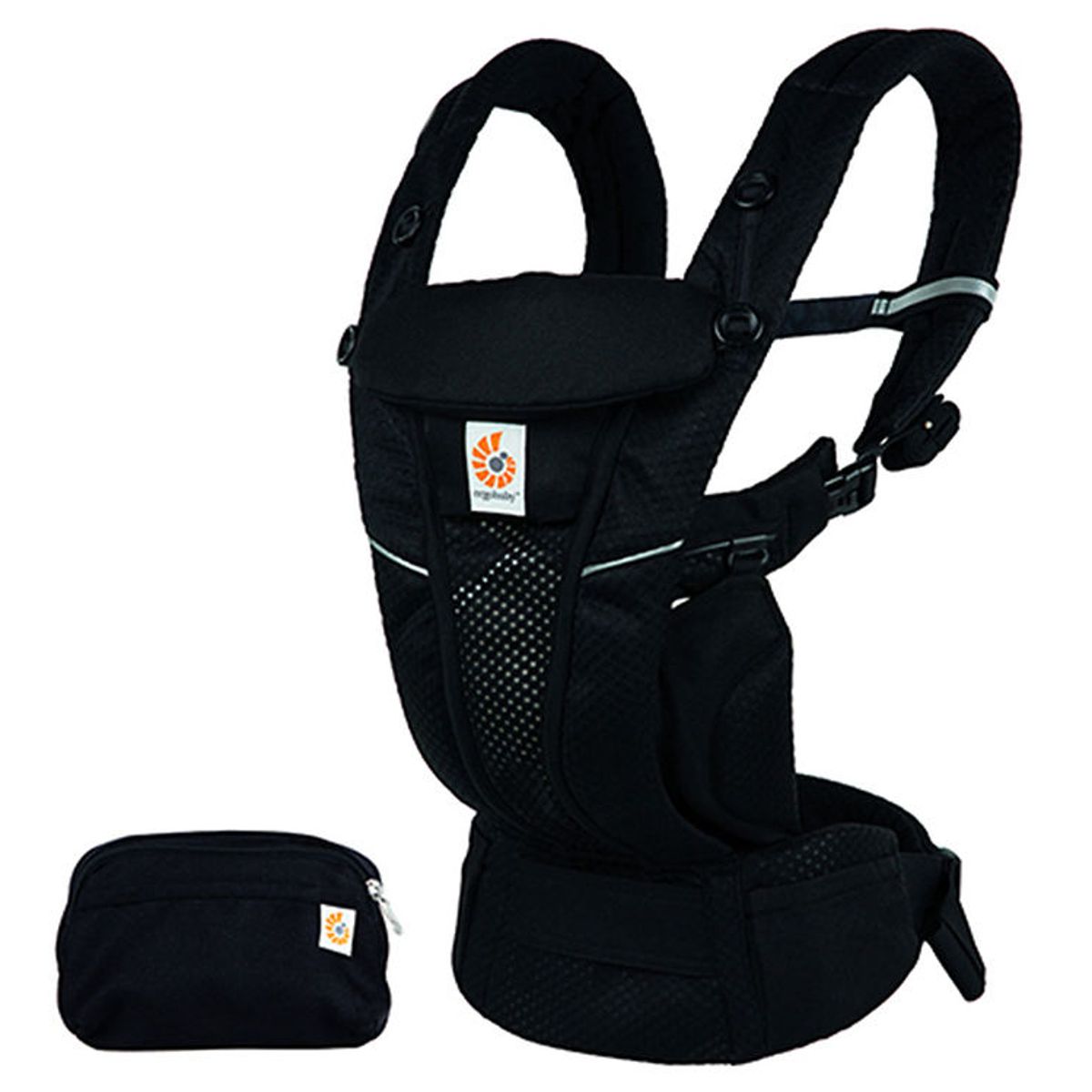 Ergobaby Bæresele - Omni Breeze - 1 in Airflow - Onyx Black