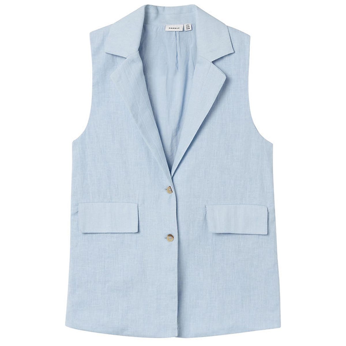 Name It Vest - NkfFalinnen - Chambray Blue