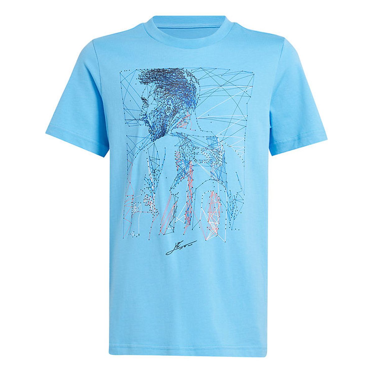 adidas Performance T-shirt - Y Messi G T - Blå