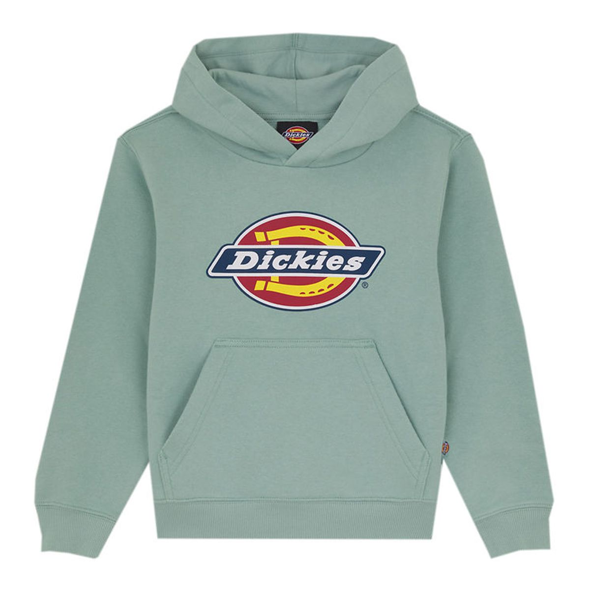 Dickies Hættetrøje - Blue Surf m. Logo