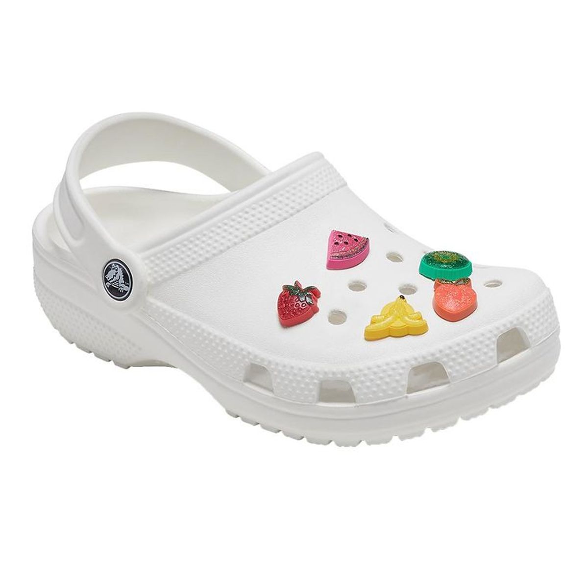 Crocs Vedhæng - Sparkle Glitter Fruits - 5-pak