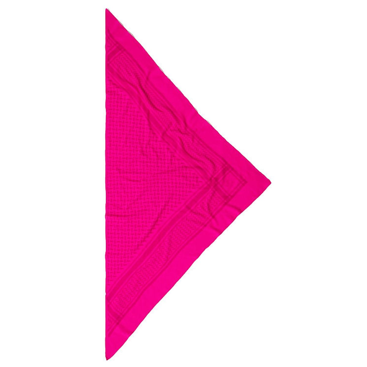 LaLa Berlin Tørklæde - 162x85 - Triangle Trinity - Pink/Azaela