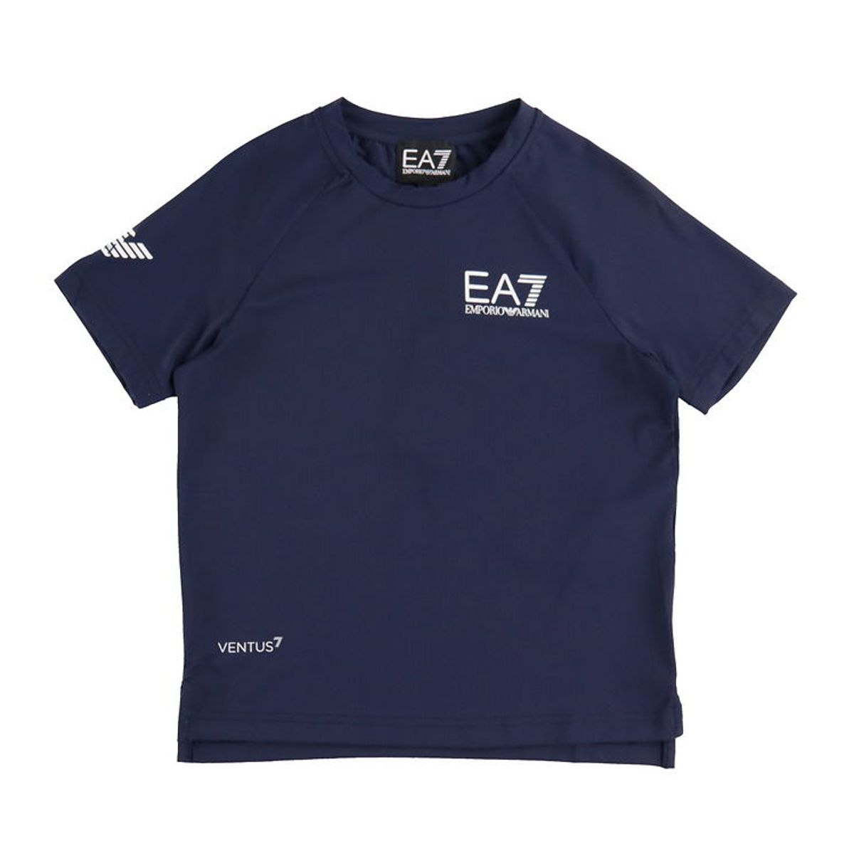 EA7 T-shirt - Navy m. Hvid