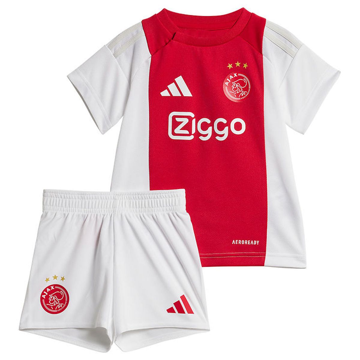 adidas Performance Fodboldsæt - Ajax H BABY - Rød/Hvid