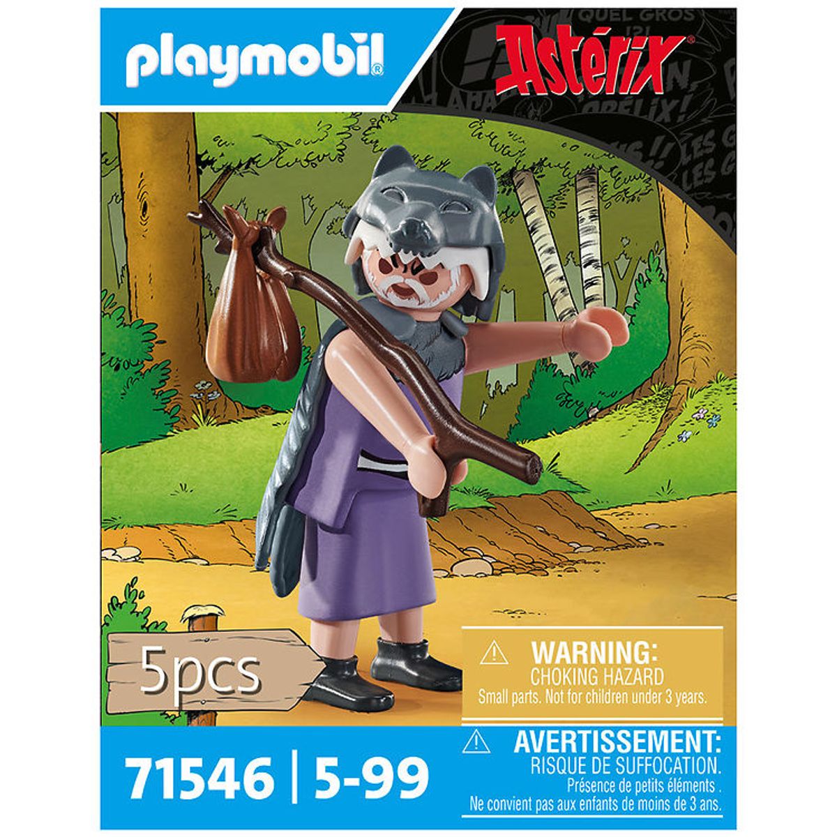 Playmobil Asterix - Prolix - 71546 - 5 Dele