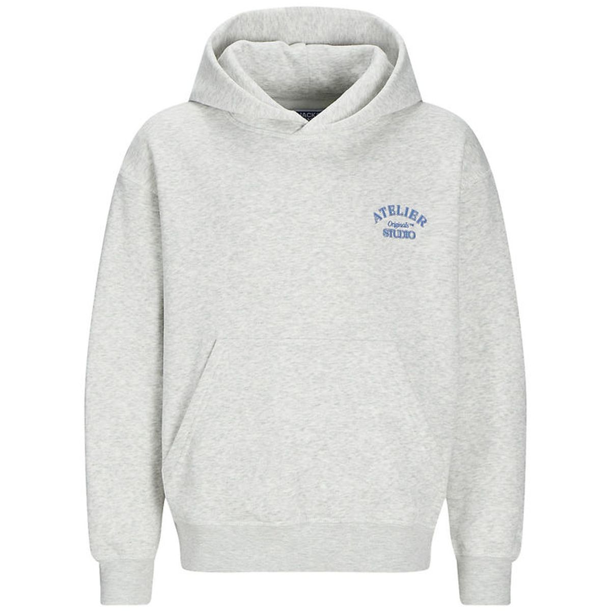 Jack & Jones Hættetrøje - JorBrooklyn - White Melange