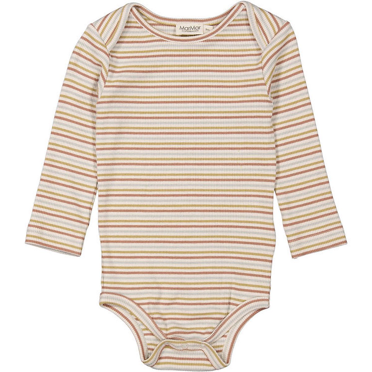 MarMar Body l/æ - Rib - Ben - Antumn Stripe Mix