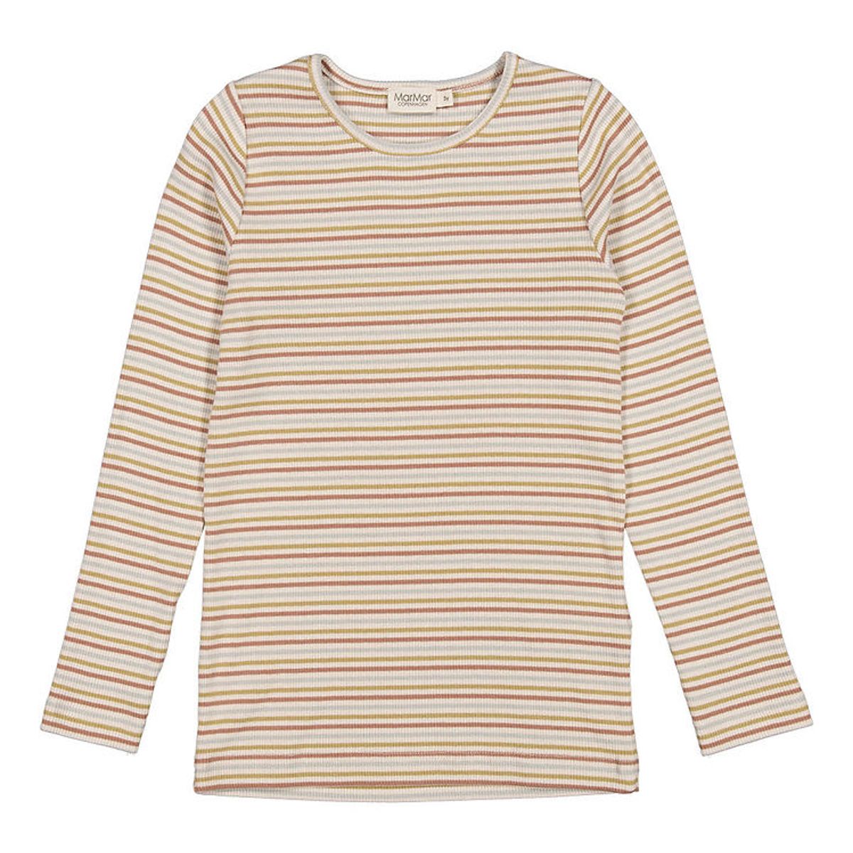 MarMar Bluse - Rib - Tani - Antumn Stripe Mix