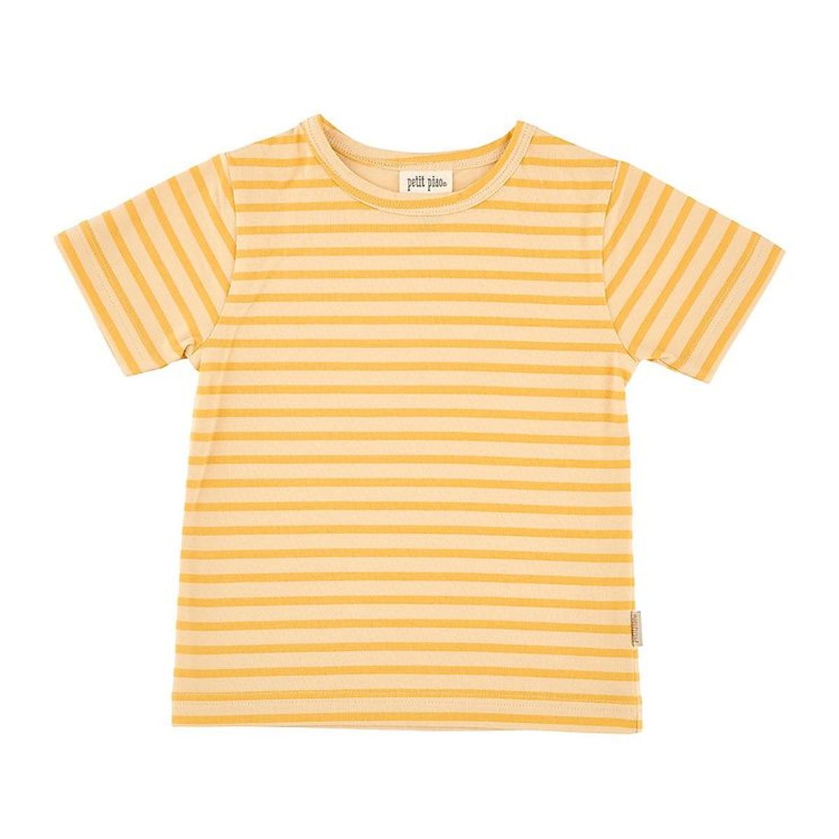 Petit Piao T-shirt - Baggy - Yellow Sun Striped