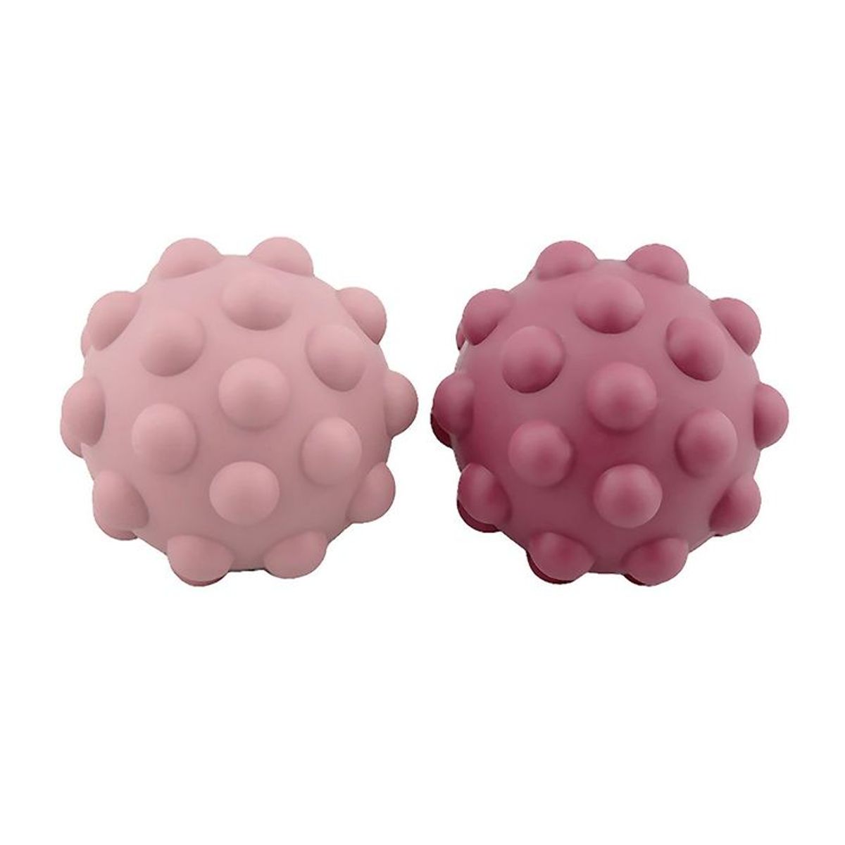 Tiny Tot Bolde - Sensory Silicone Fidget Balls - 2-pak - 7 cm -