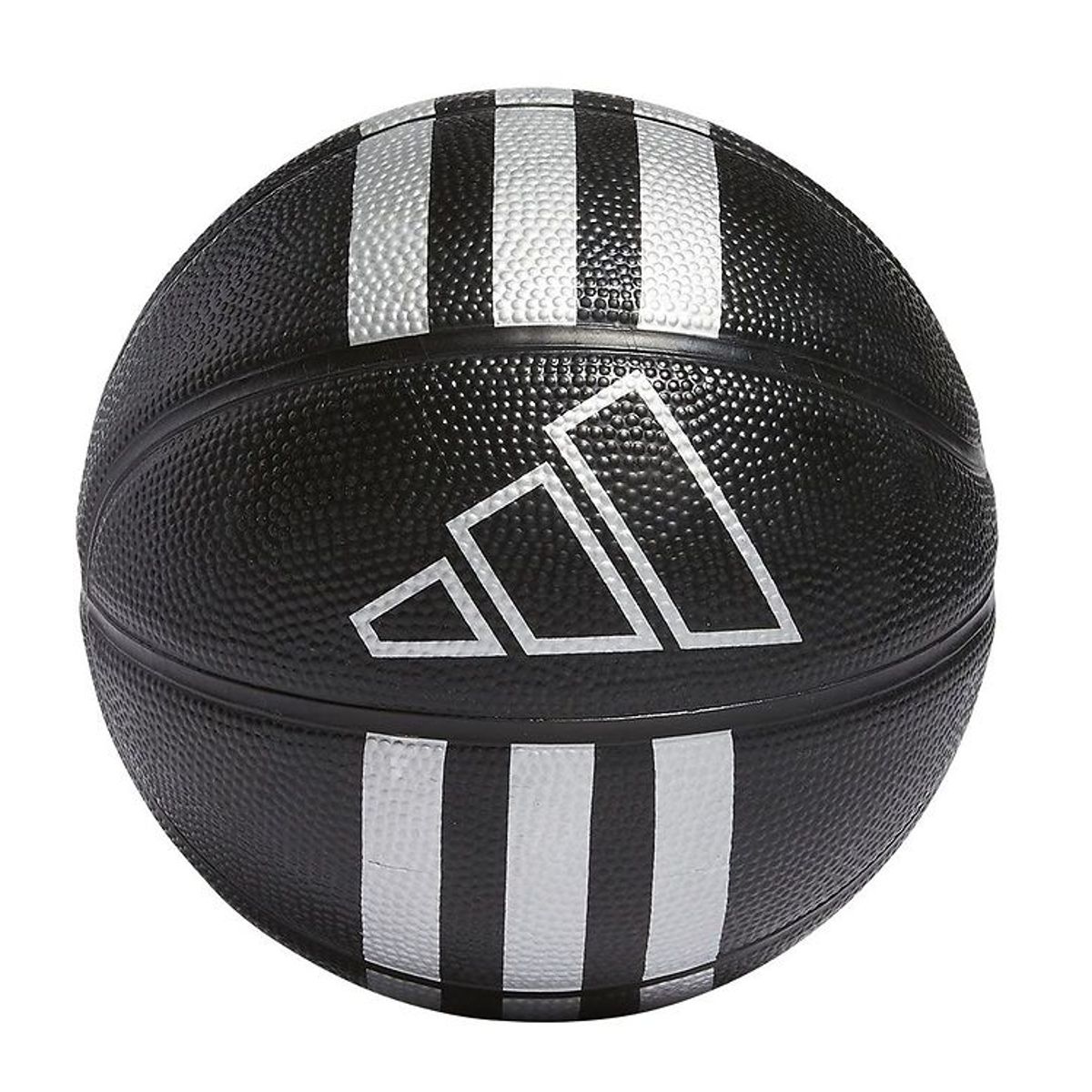 adidas Performance Basketbold - Str. 3 - Mini - Sort/Sølv