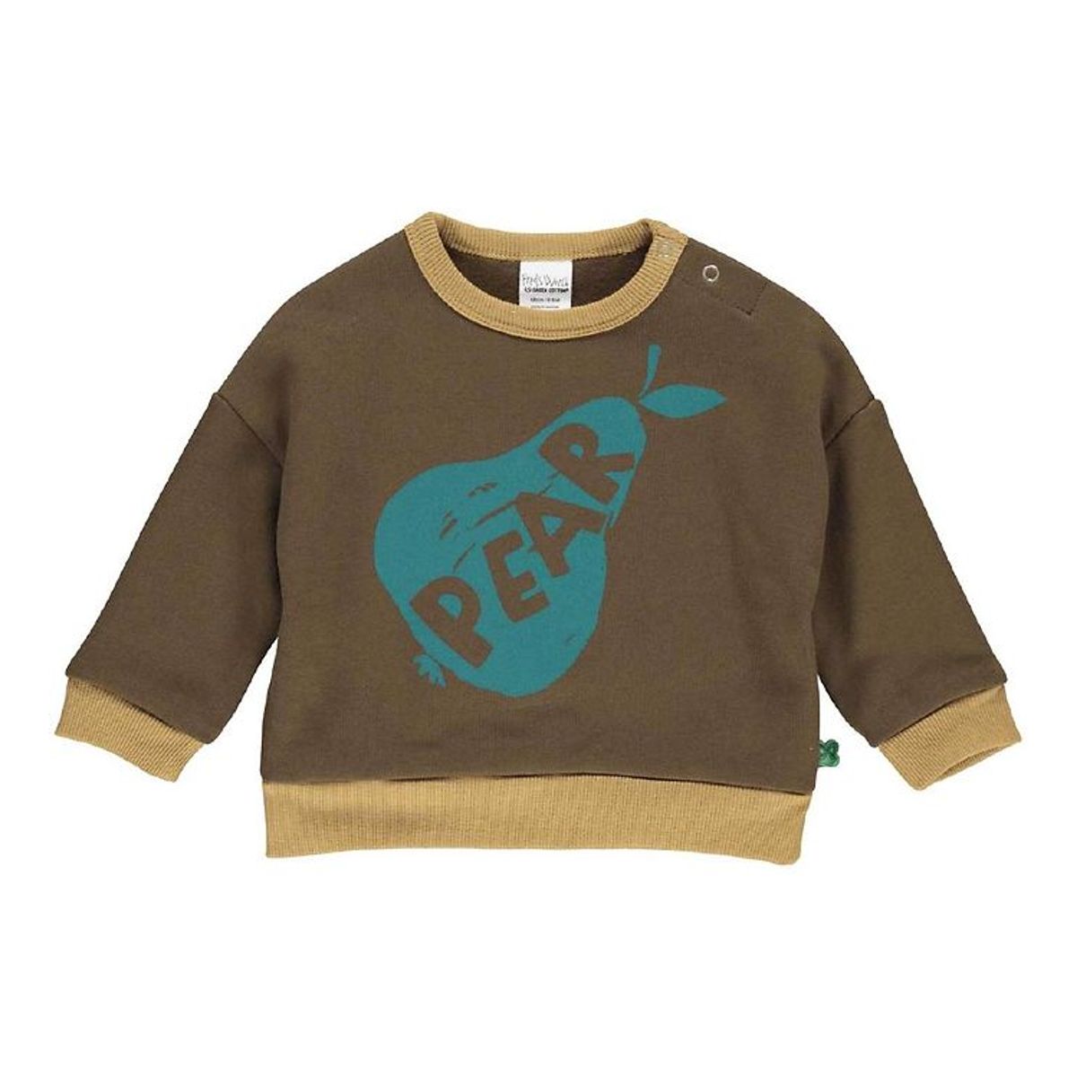 Freds World Sweatshirt - Veggie - Brown Mist m. Print