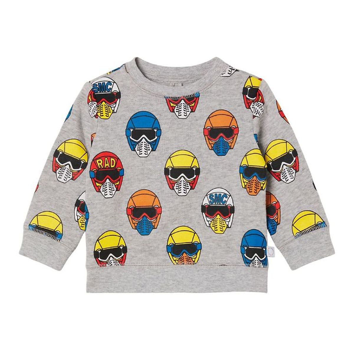 Stella McCartney Kids Sweatshirt - Gråmeleret m. Hjelme