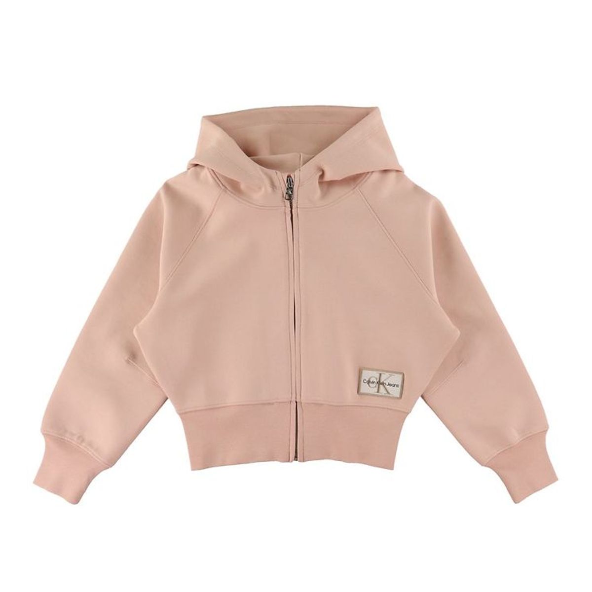 Calvin Klein Cardigan - Active Zip Through Hoodie - Pink Bloom