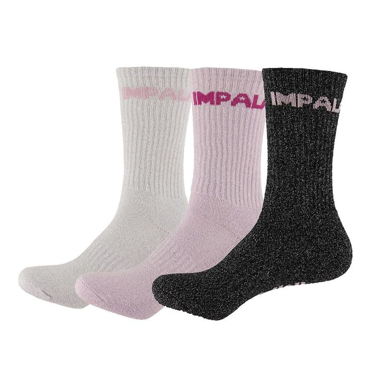 Impala Strømper - Skate Sock - 3 Pak - Sparkle