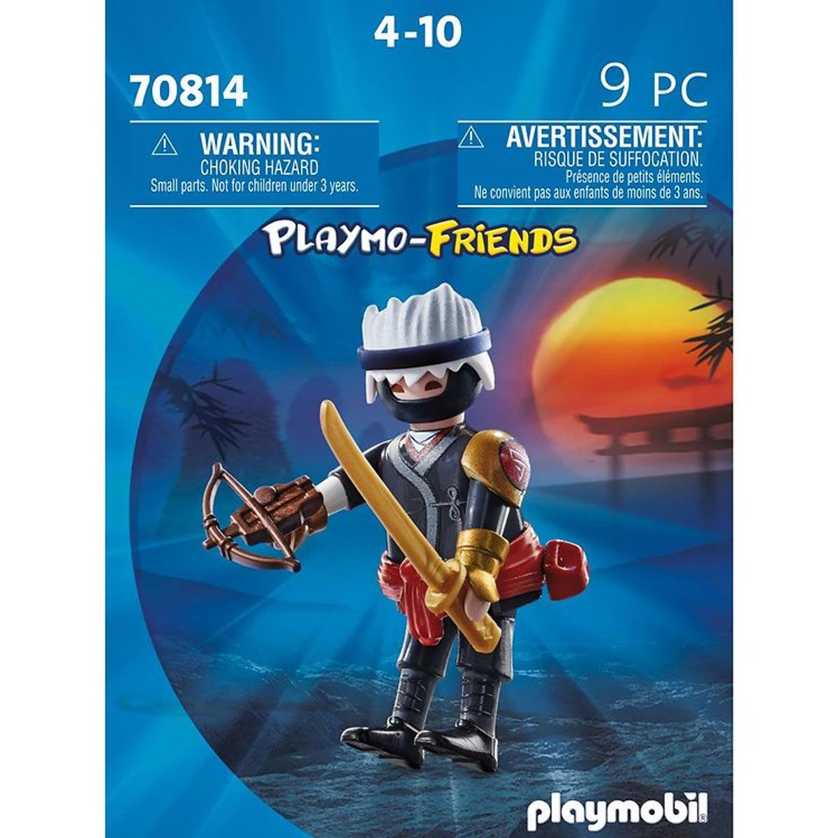 Playmobil Playmo-Friends - Ninja - 70814 - 9 Dele