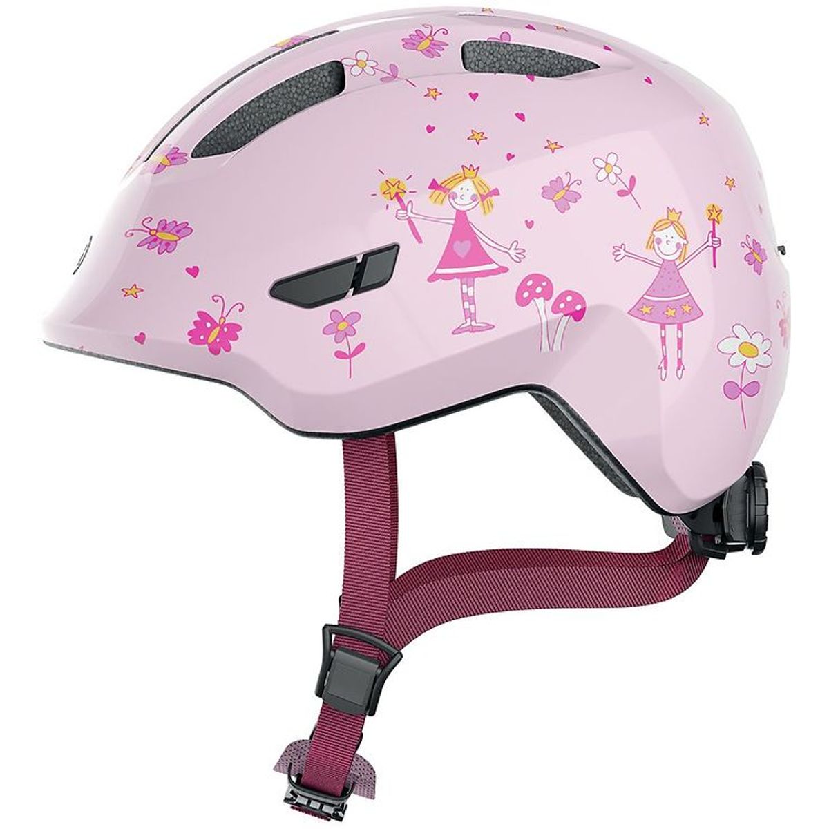 Abus Cykelhjelm - Smiley 3.0 - Rose Princess