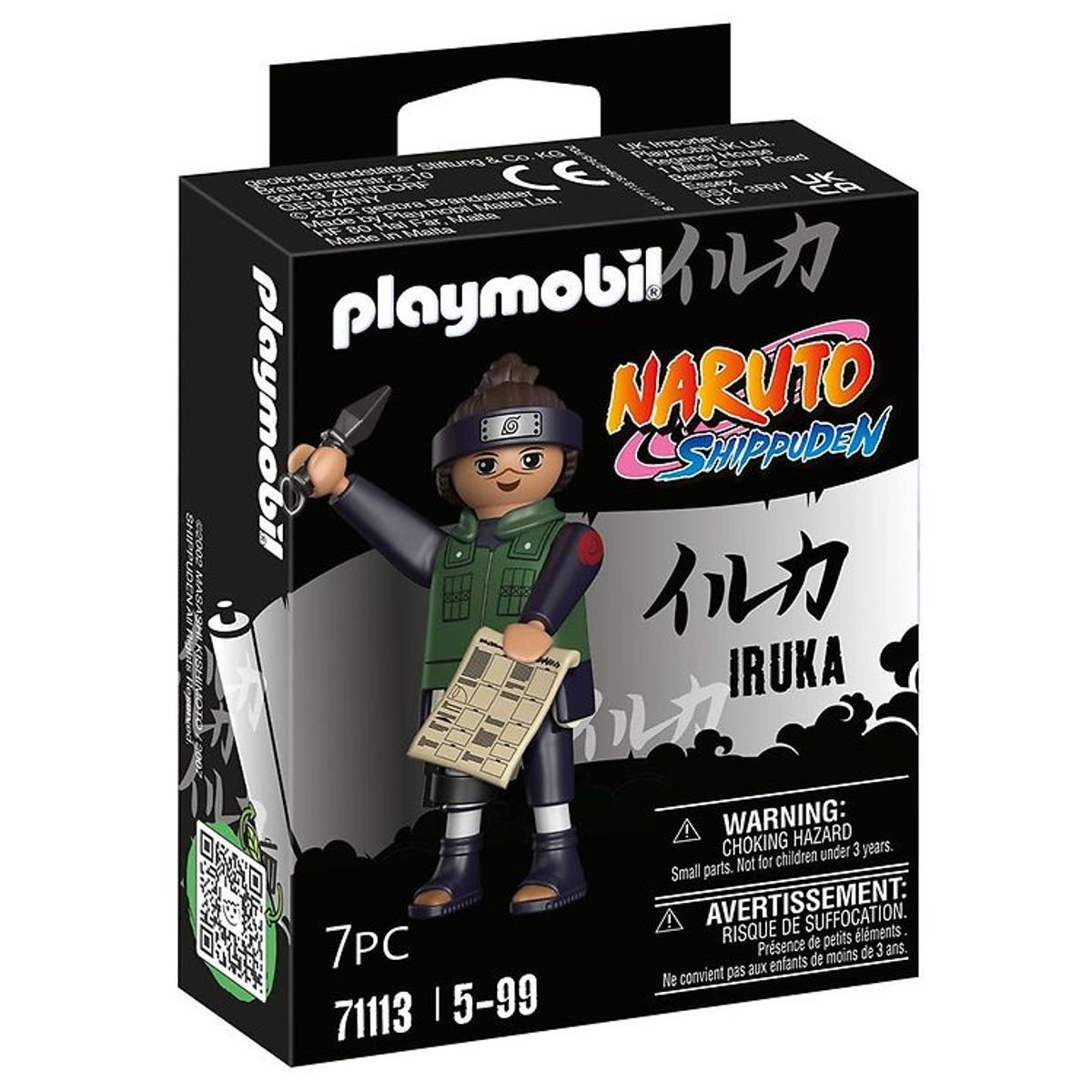 Playmobil Naruto - Iruka - 71113 - 7 Dele