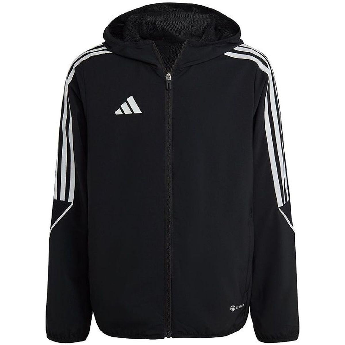 adidas Performance Cardigan m. Hætte - TIRO23 L WB Y - Sort/Hvid