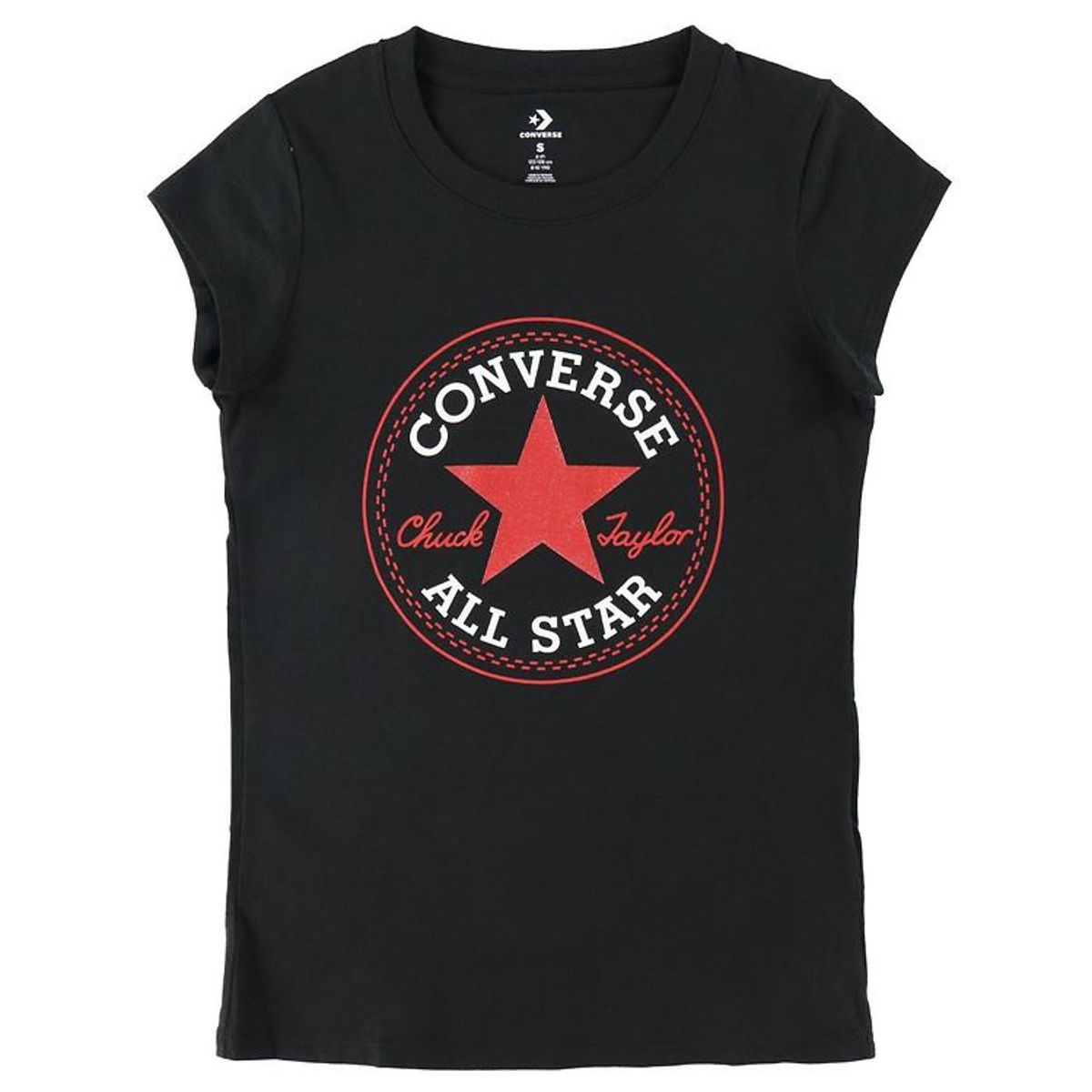 Converse T-shirt - Sort m. Logo