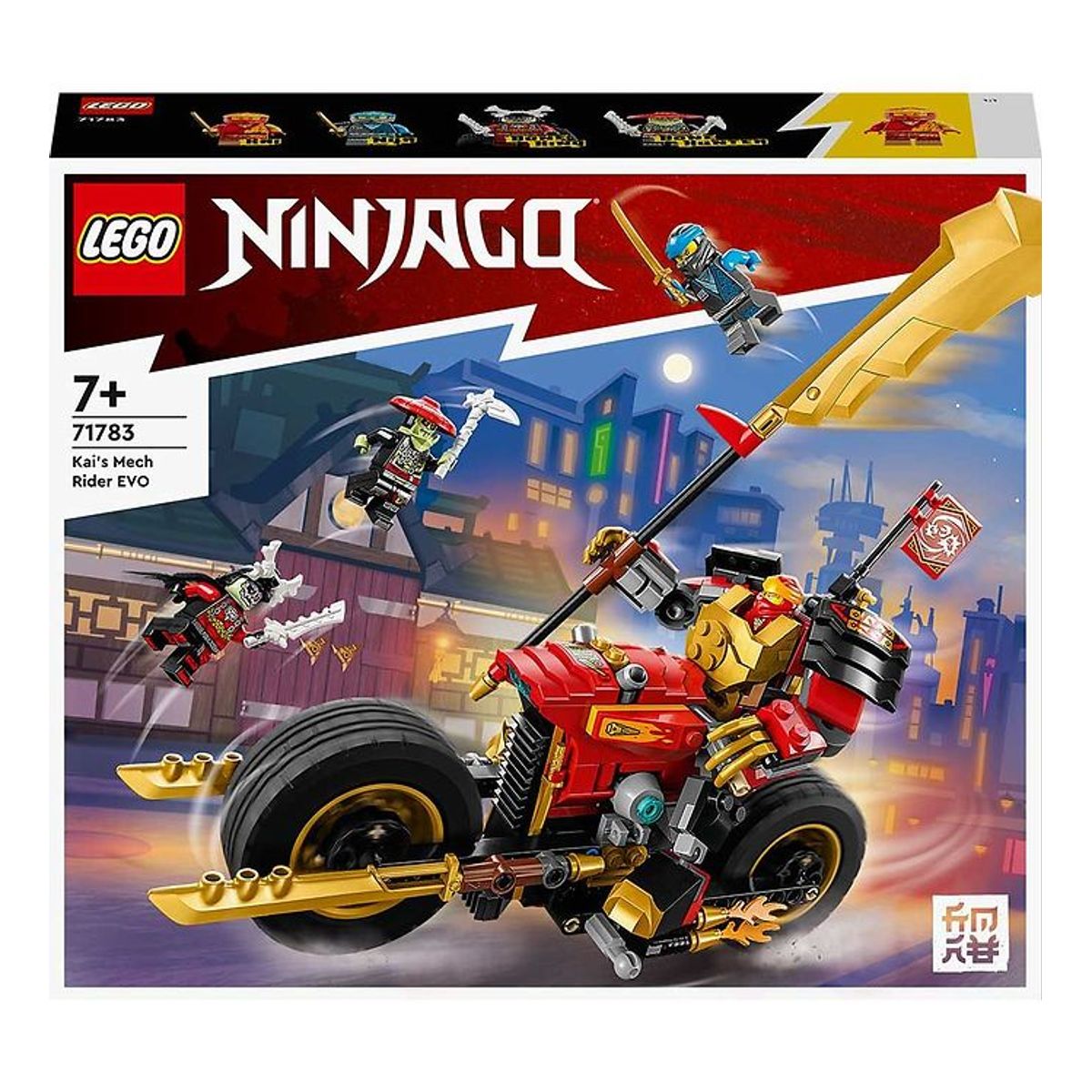 LEGO ® Ninjago - Kais Robotkværn Evo 71783 - 312 Dele