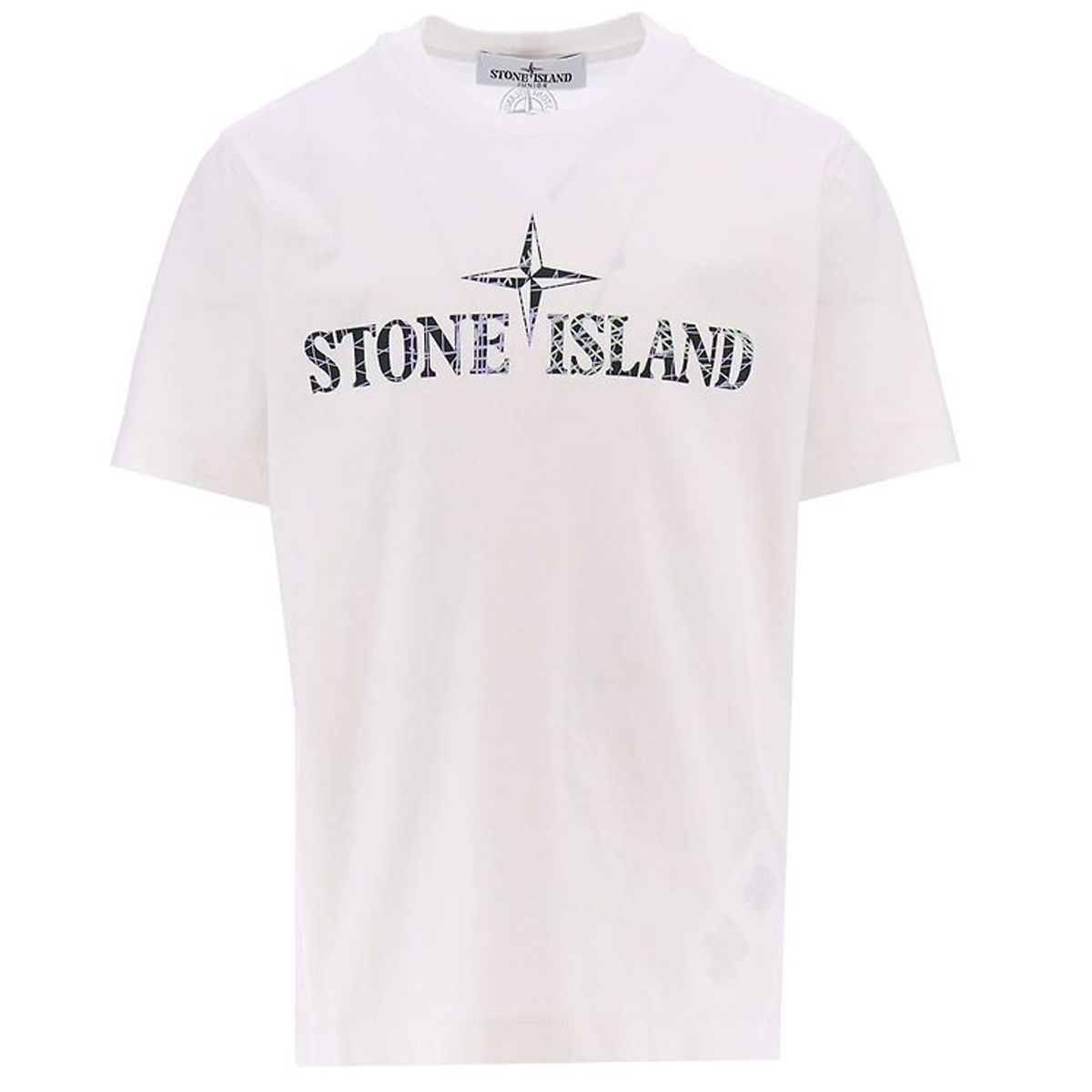 Stone Island T-shirt - Hvid m. Logo