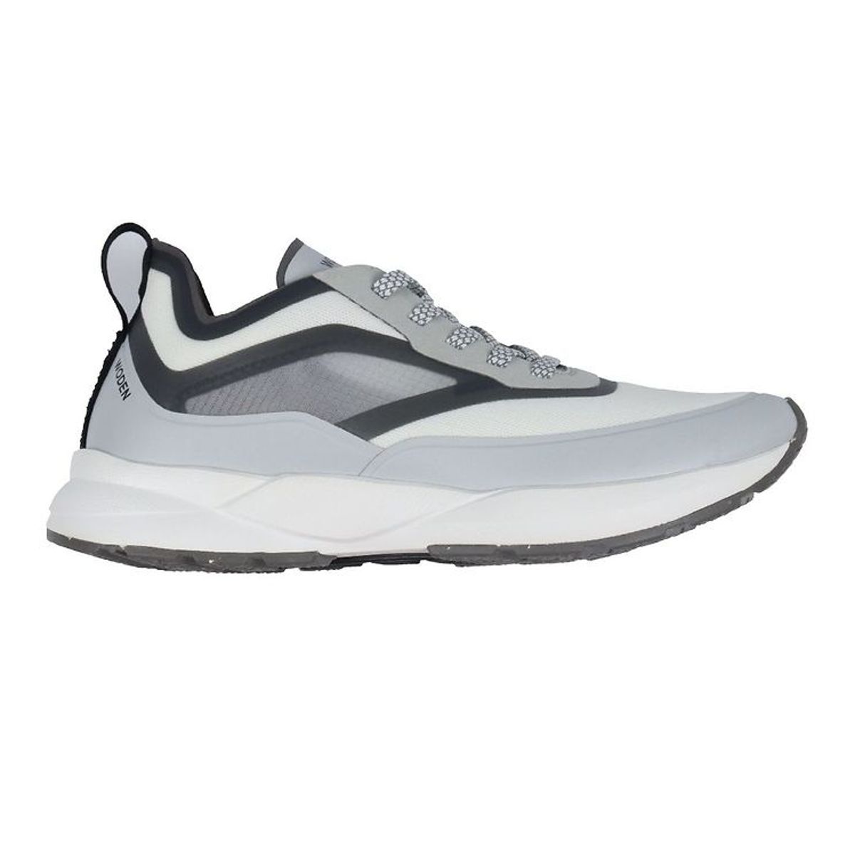 Woden Sneakers - Stelle Transparent - Sea Fog Grey