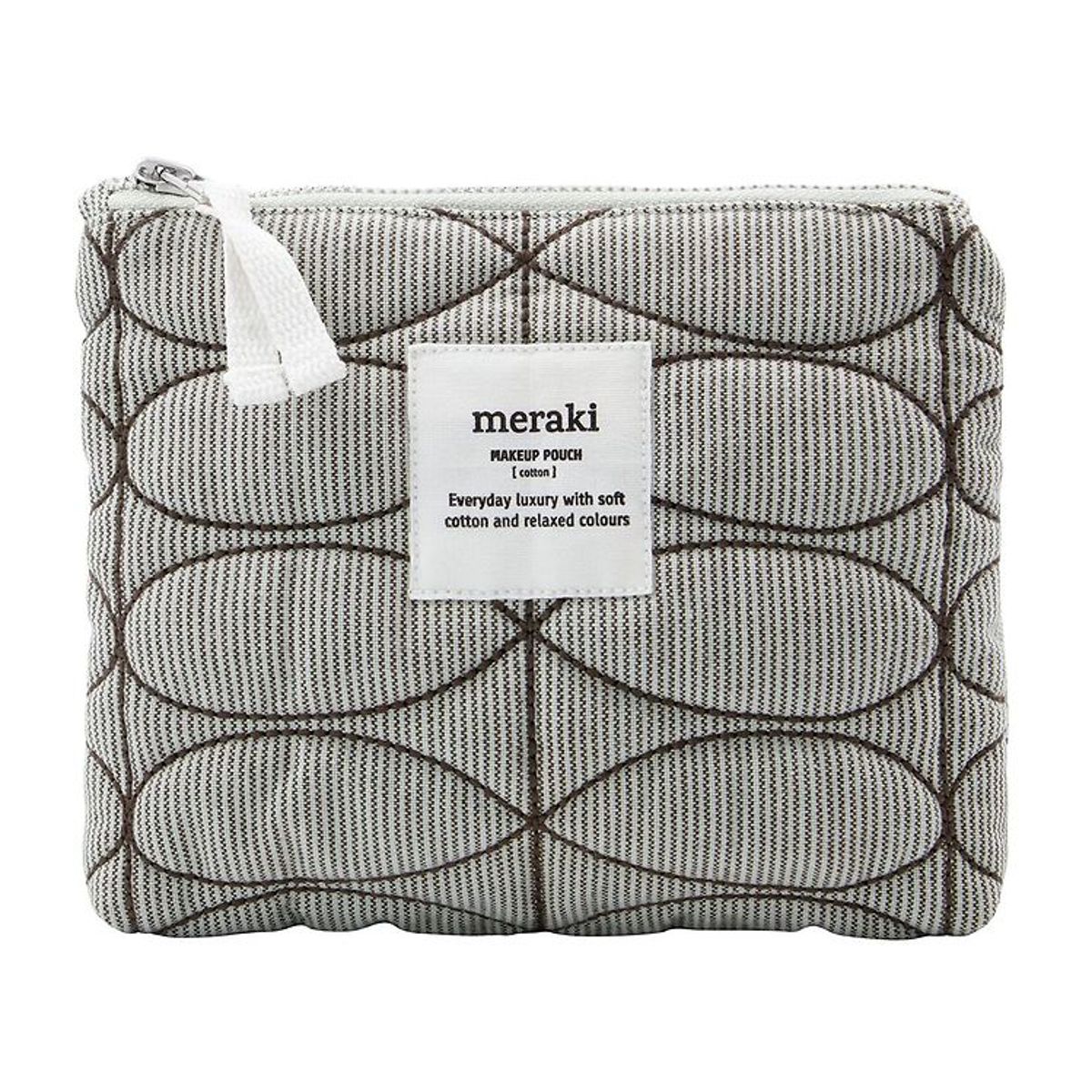 Meraki Kosmetikpung - Mentha - Light Grey/Army Green