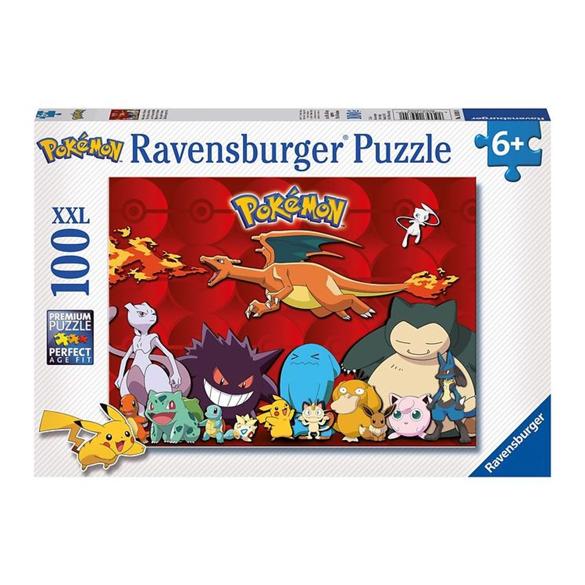 Ravensburger Puslespil - 100 Brikker - My Favorite Pokémon