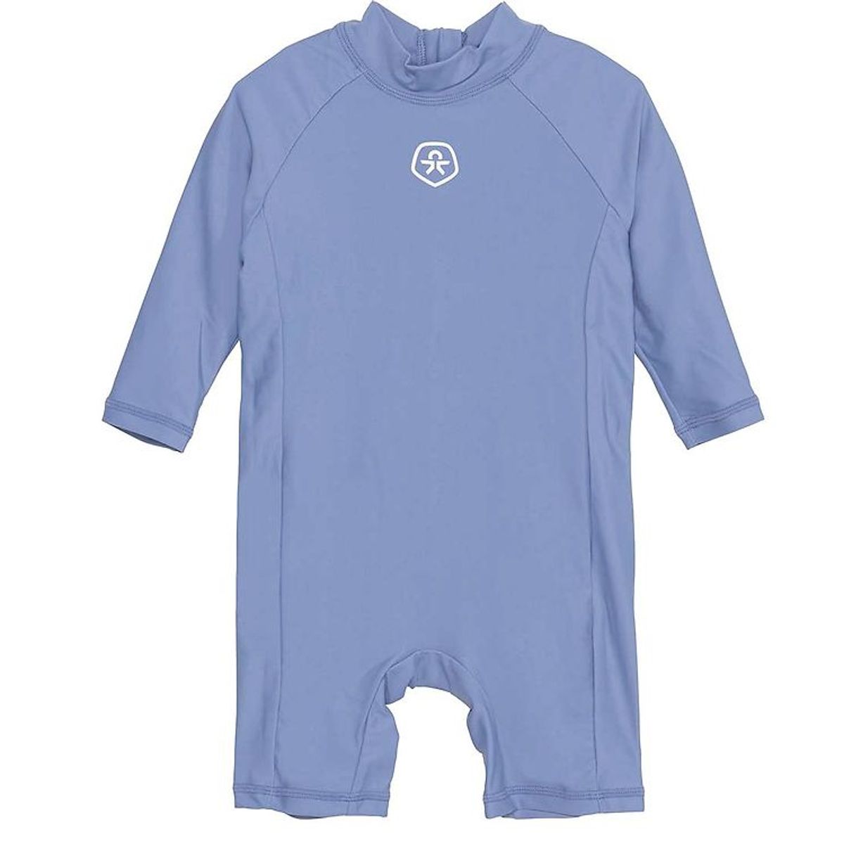 Color Kids Badeheldragt l/s - UV40+ - Coronet Blue