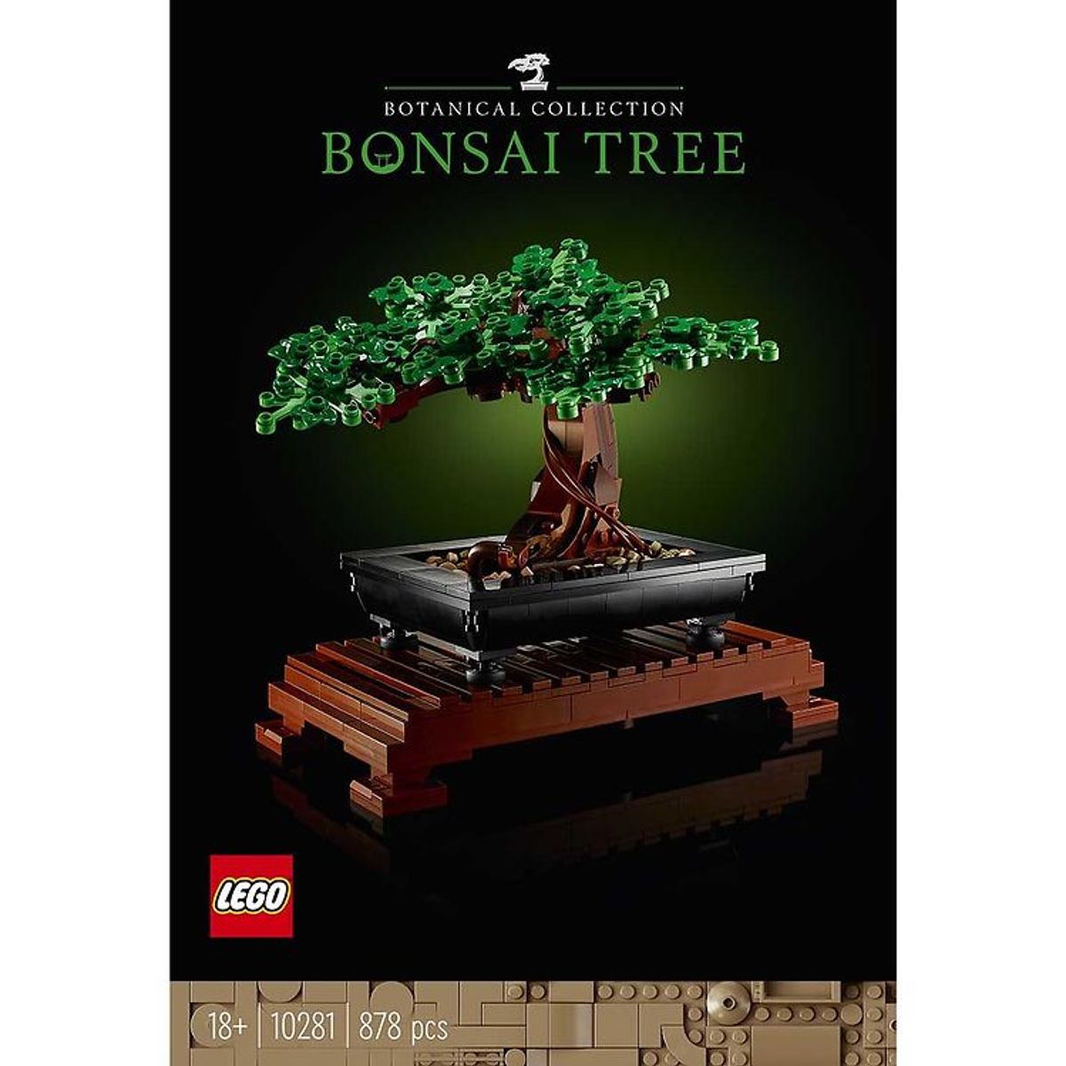 LEGO ® Icons - Bonsaitræ 10281 - 878 Dele