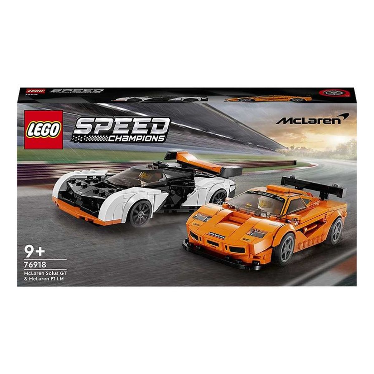 LEGO ® Speed Champions - McLaren Solus GT og McLaren F1 LM 76918