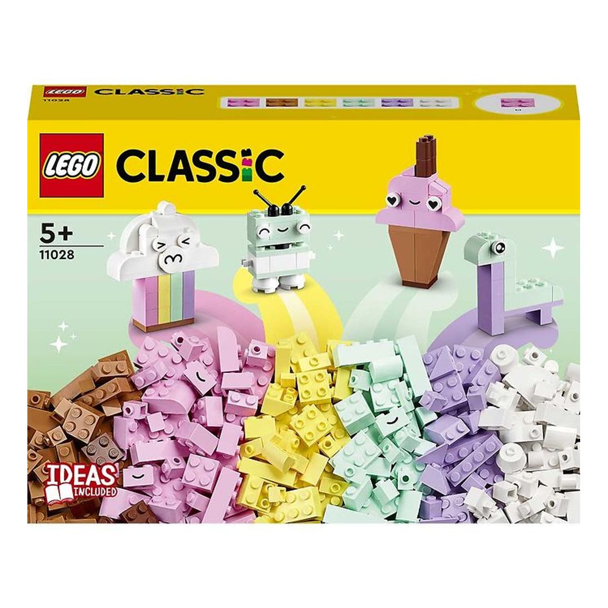 LEGO ® Classic - Kreativt Sjov Med Pastelfarver 11028 - 333 Dele