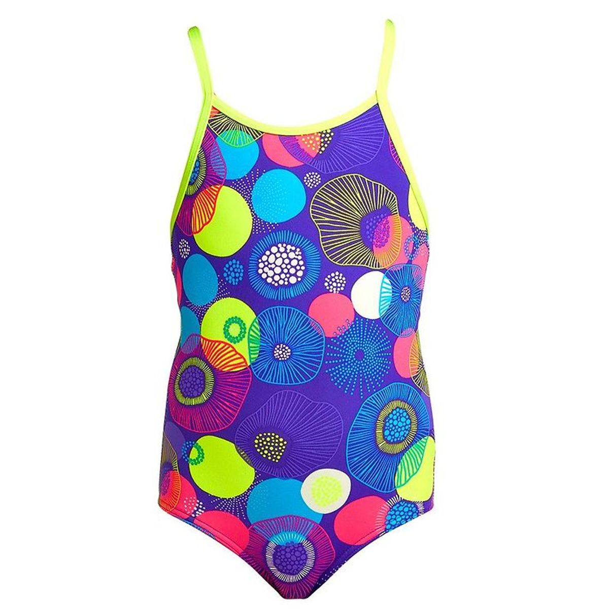 Funkita Badedragt - UV50+ - Printed One - Piece Love Bite